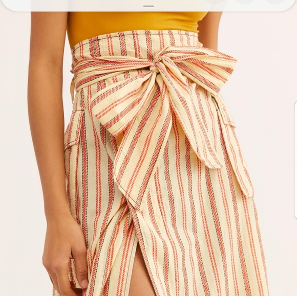 Free People Natalia Midi Skirt NWOT - Picture 4 of 5